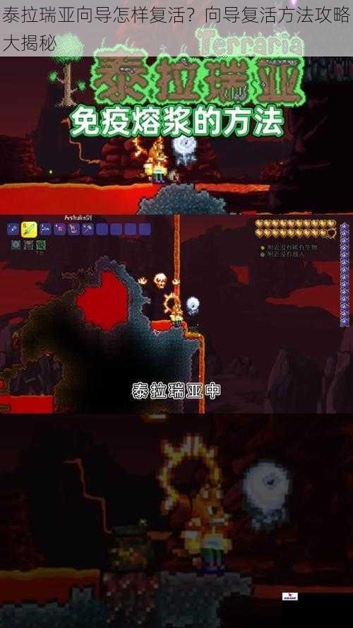 泰拉瑞亚向导怎样复活?向导复活方法攻略大揭秘
