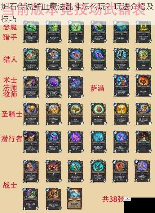 炉石传说鲜血魔法乱斗怎么玩？玩法介绍及技巧
