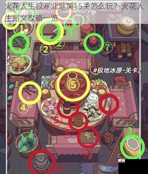 火花人生极寒北地第15关怎么玩？火花人生图文攻略一览