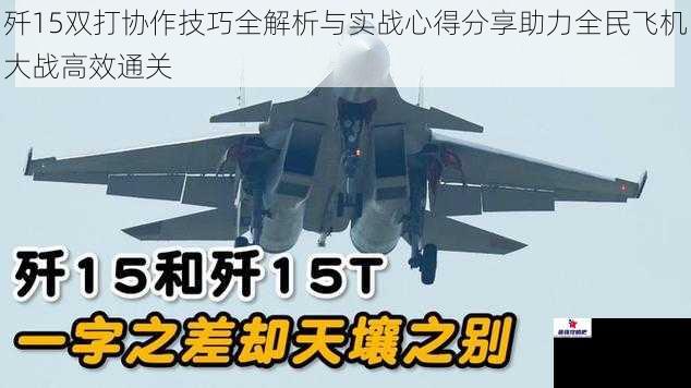 歼15双打协作技巧全解析与实战心得分享助力全民飞机大战高效通关
